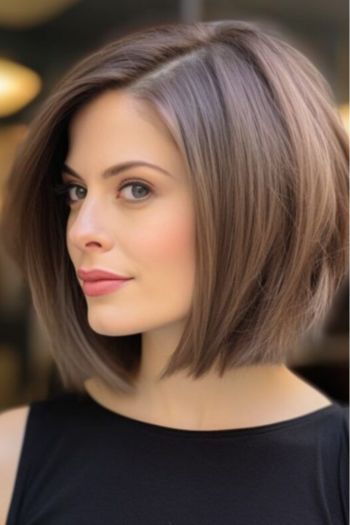 Long Bob Hairstyles For Women Over 40