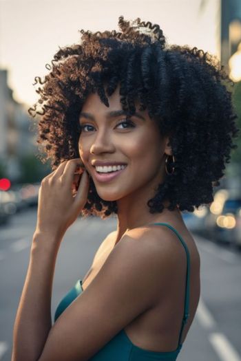 Shoulder-Length Coils Shoulder-Length Haircuts