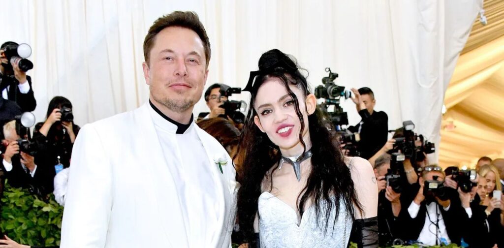 Grimes and Elon Musk