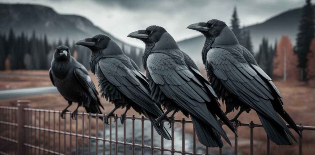 The Spiritual Meaning of Seeing Four Crows: Messages from Beyond