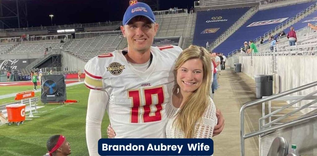 Who Is Brandon Aubrey Married To?